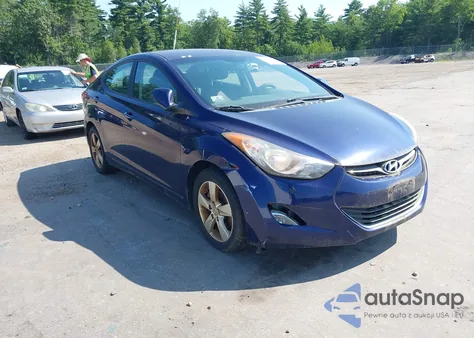 2012 Hyundai Elantra Gls from USA, damaged, VIN 5NPDH4AE0CH064901